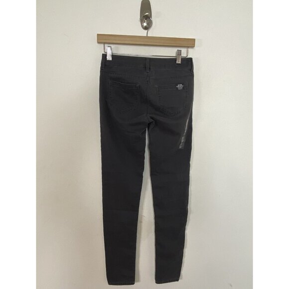 NWT Buffalo David Bitton Faith Cropped Mid Rise Skinny Jeans Super Gray  24X30 - Picture 3 of 9